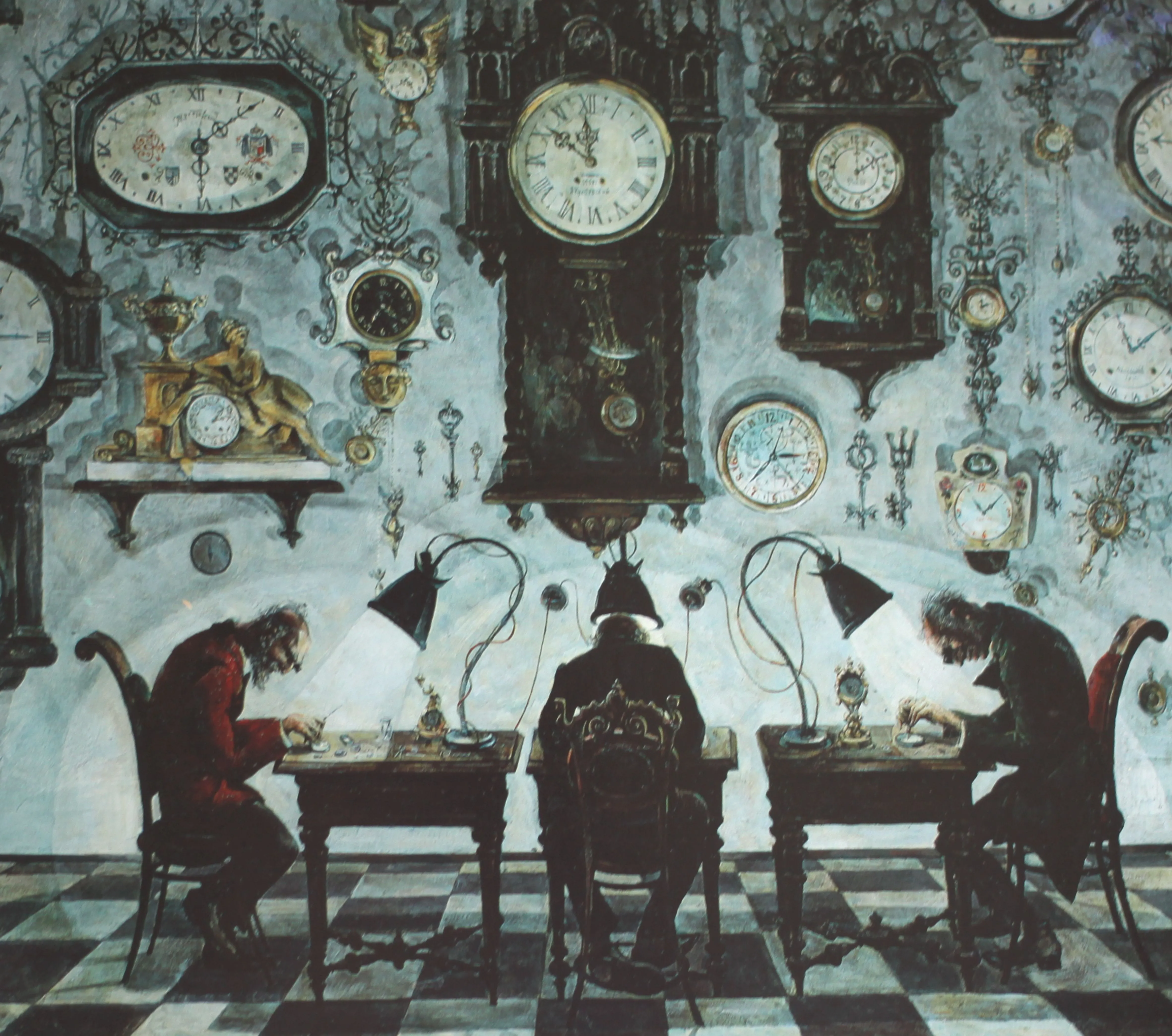 Часовщики. Фантазия по мотивам Э.-Т.-А.Гофмана. 